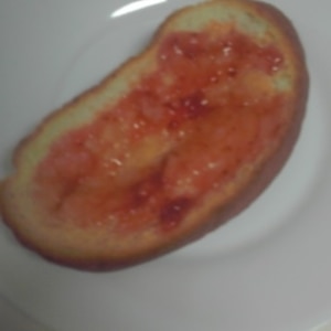 苺ジャムバタートースト